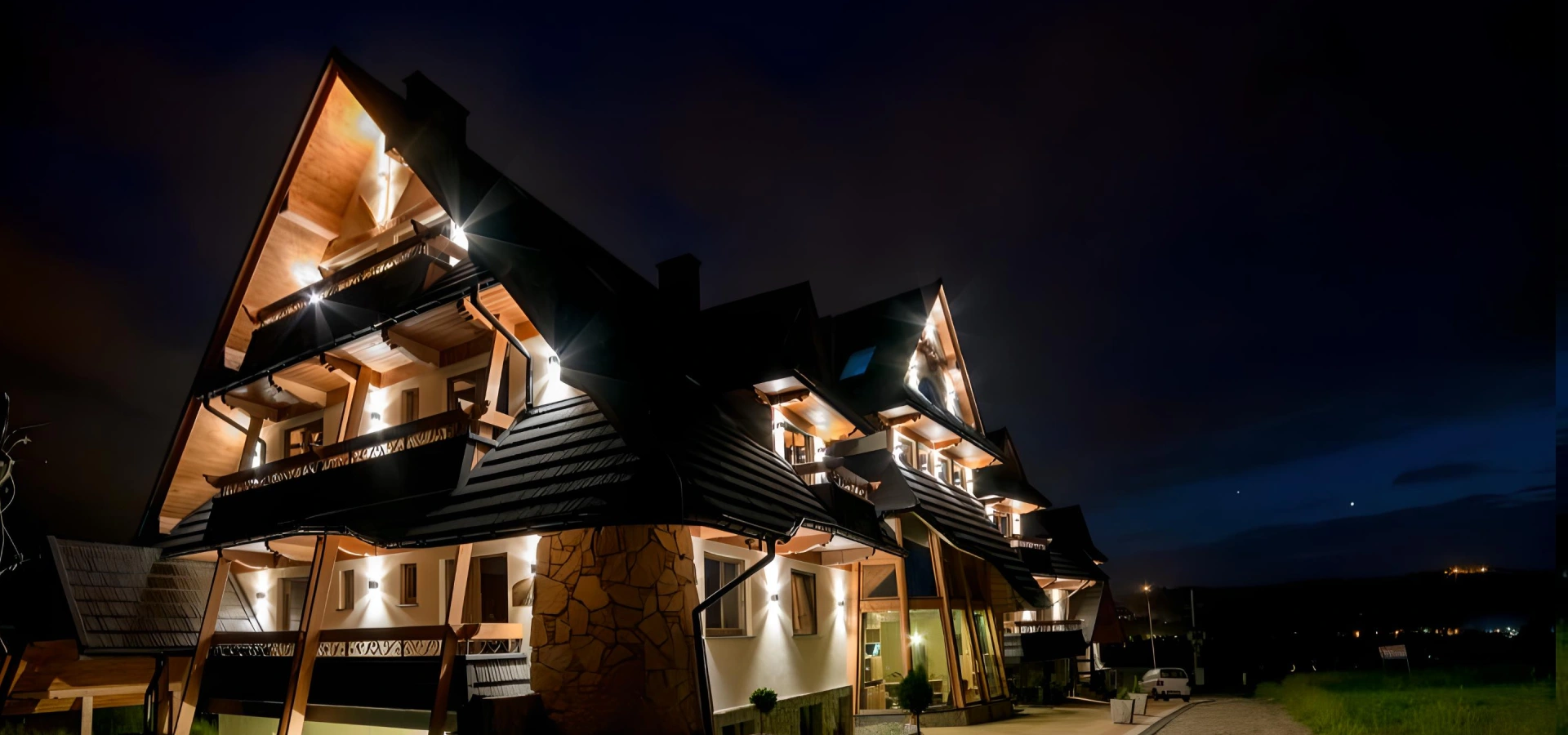 Montenero Resort&SPA маңындағы таулар көрінісі